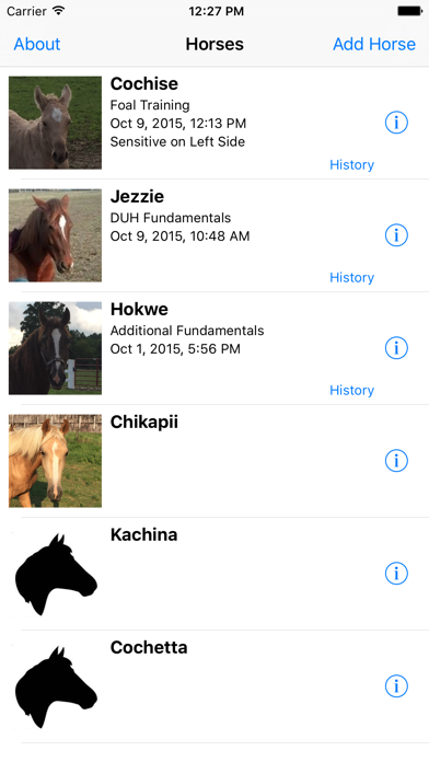 How to cancel & delete Nickers Horse Training Logbook from iphone & ipad 1