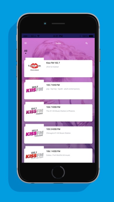 Kiss FM Radio screenshot 2