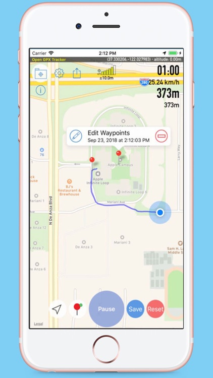 Life assistant - map
