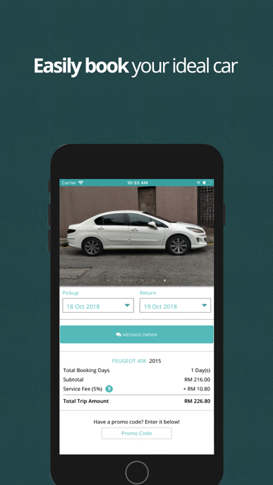 Kwikcar - Car Rental Community screenshot 4