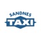 Order taxi with the Sandnes Taxi app