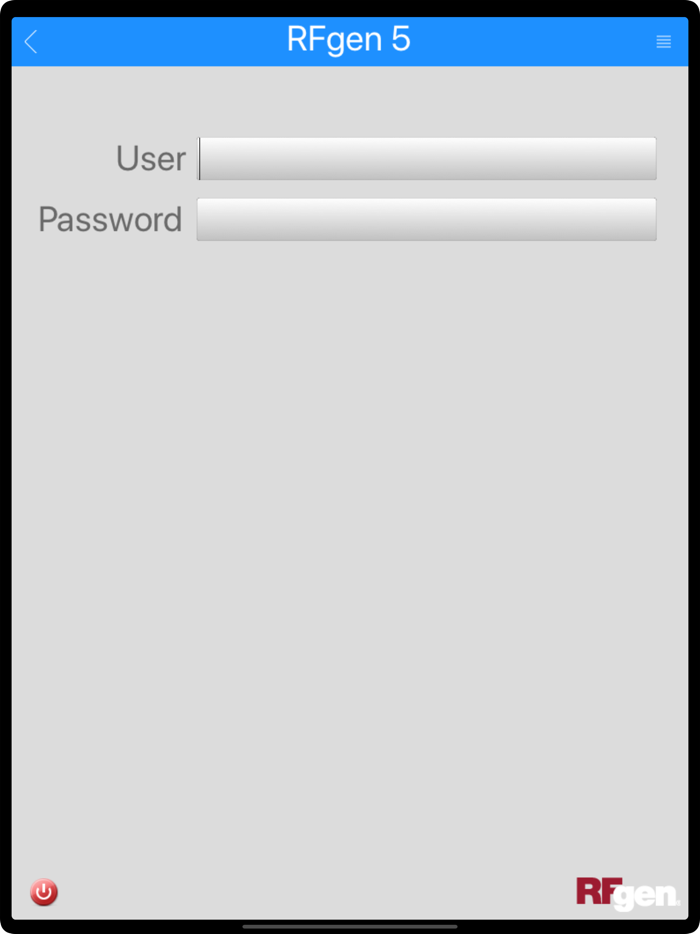 RFgen Mobile Client - v5.1.1