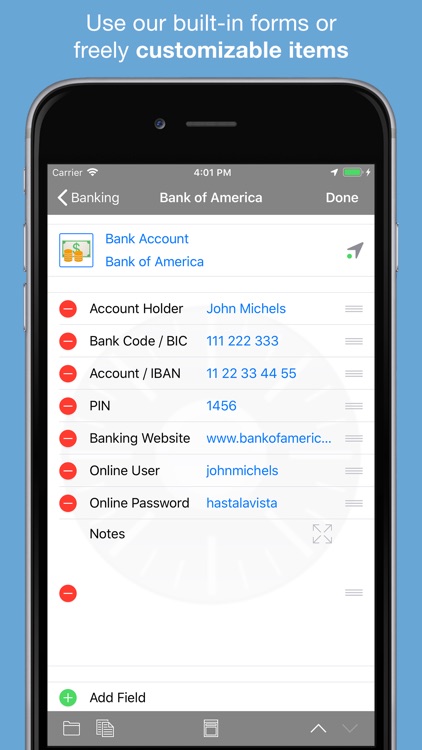 Safe + Password Manager