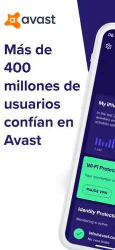 Captura de Pantalla 1 Avast Seguridad & Privacidad iphone