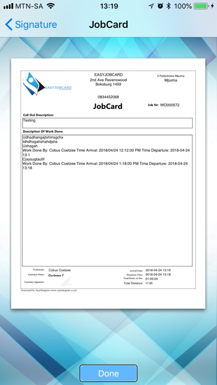 EasyJobCard screenshot-3