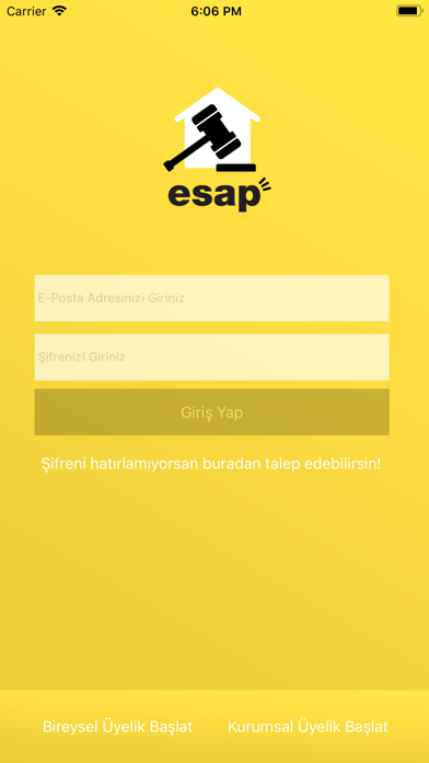 How to cancel & delete ESAP | Emlak Satış Platformu from iphone & ipad 1