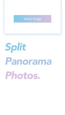 Game screenshot Panorama Split for Instagram apk