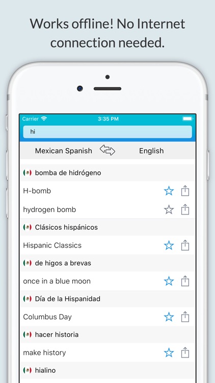 English Mexican Dictionary +