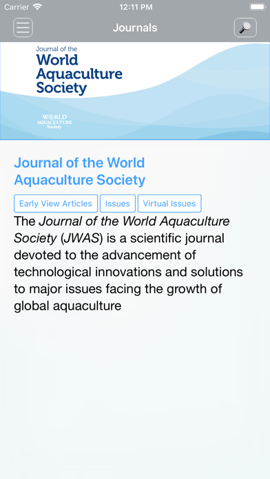 World Aquaculture Society Jnl screenshot 2