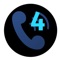 4Calls allows you to make international calls using call through feature