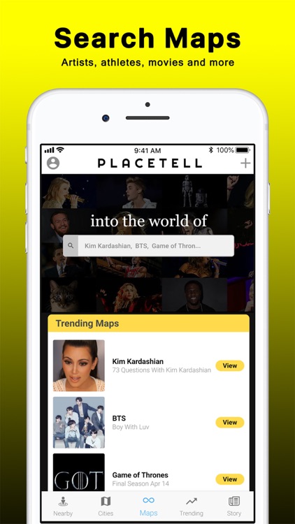 PlaceTell Maps - Videos Nearby screenshot-4