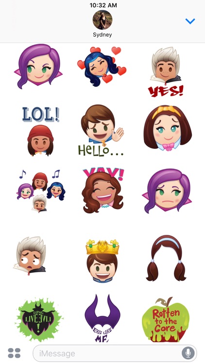 Disney Stickers: Descendants screenshot-3