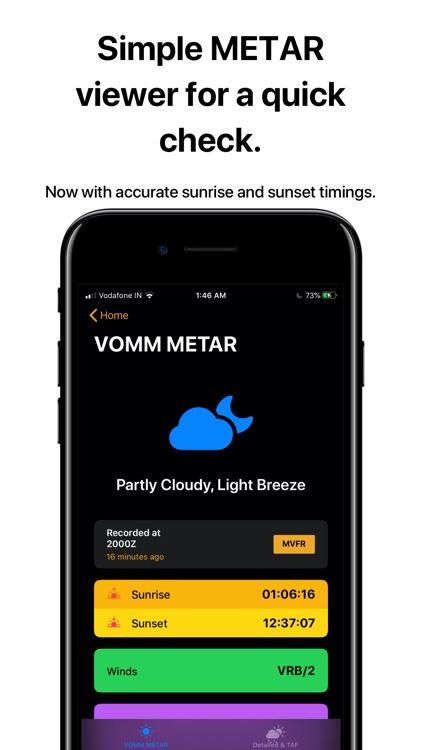 AeroNautical: METAR, NOTAMs