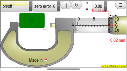 How to cancel & delete Micrometer Simulator Pro from iphone & ipad 1