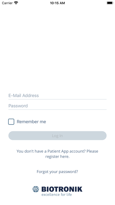 Patient App screenshot 2