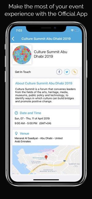 Culture Summit Abu Dhabi 2019(圖2)-速報App