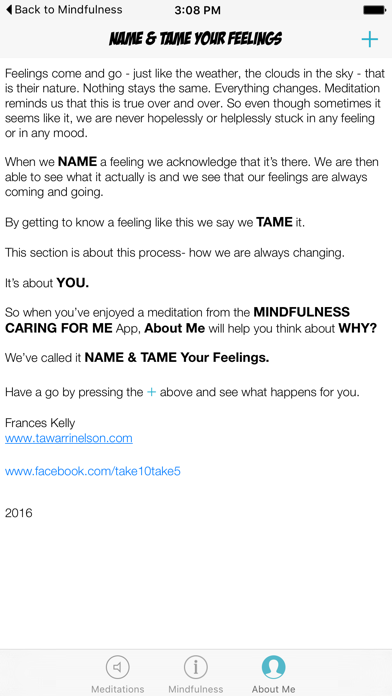 How to cancel & delete Mindfulness Caring for Me from iphone & ipad 4