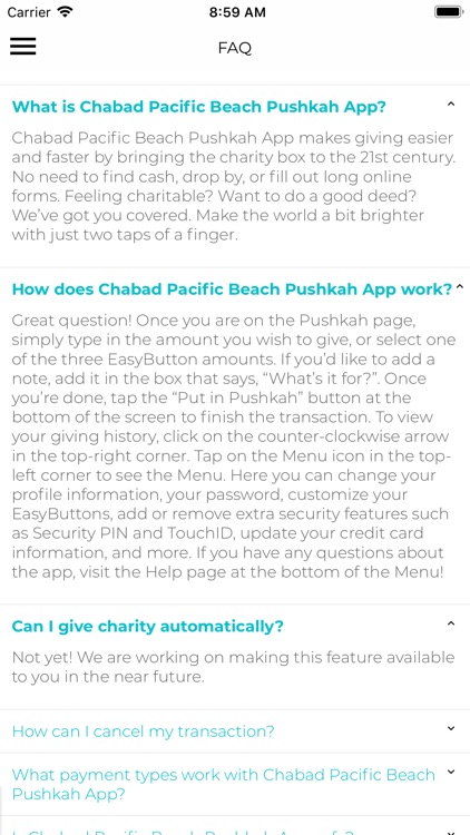 Chabad Pacific Beach Pushkah screenshot-3