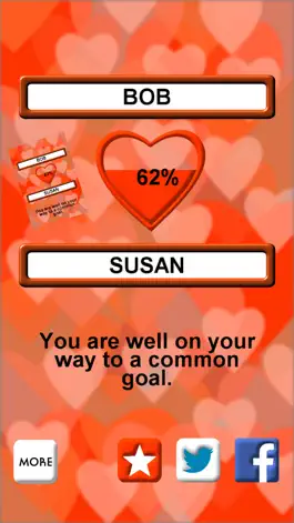 Game screenshot Love Test Names apk
