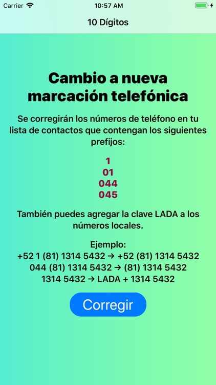 10 dígitos