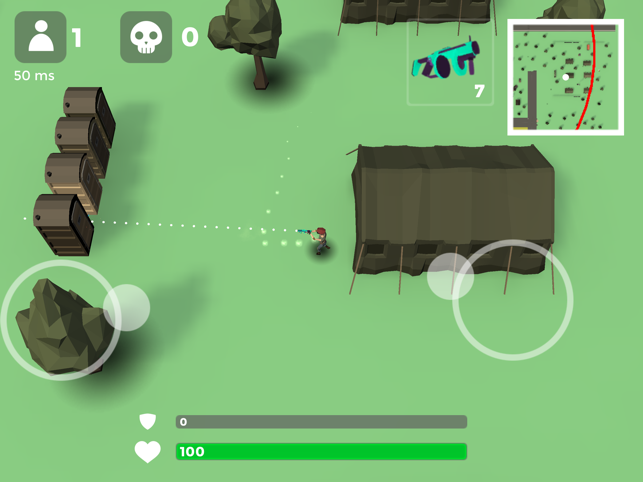 Battle Royale Warzone, game for IOS
