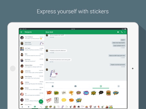 Hangouts - free messaging, video, and voice screenshot