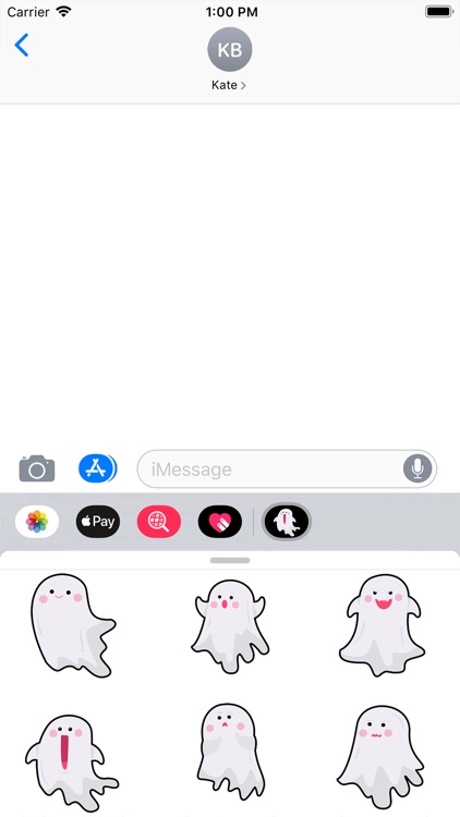 Cute Ghost Stickers Halloween