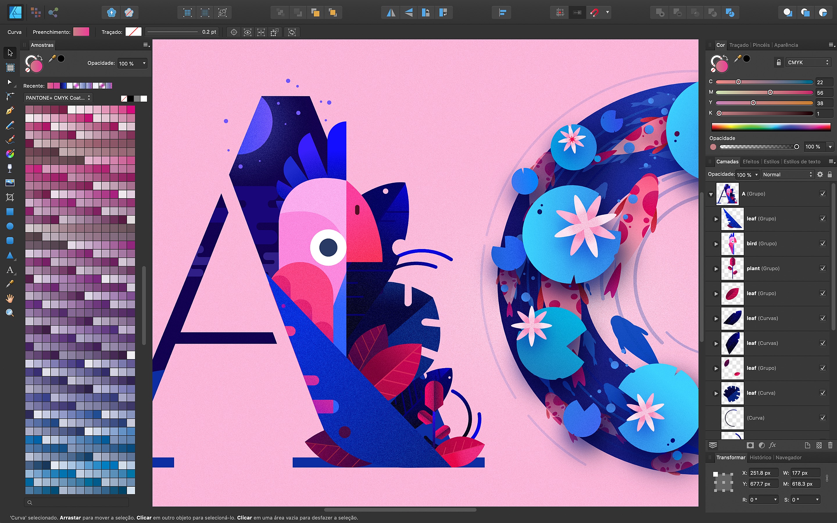 Screenshot do app Affinity Designer