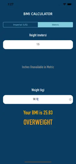 Game screenshot Pocket BMI hack