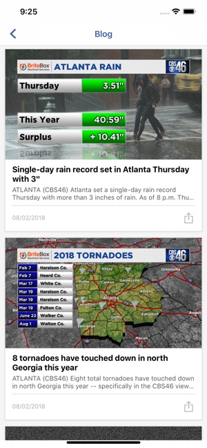 Atlanta Weather - CBS46 WGCL(圖3)-速報App