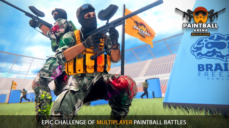 Paintball Battle Spin Grounded
