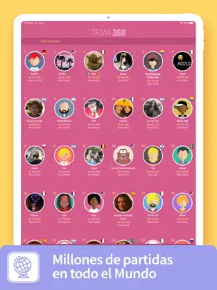 Captura 4 TRIVIA 360: Juego de preguntas iphone