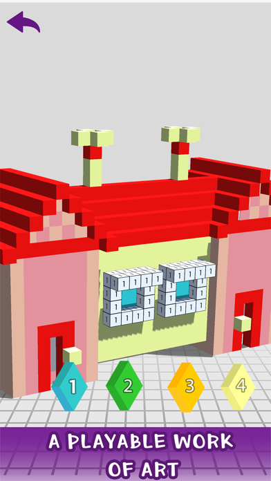 House 3D Voxel Color By Number screenshot 4
