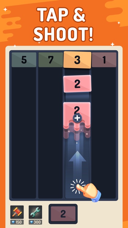 Number Shooter - Merge Block screenshot-0