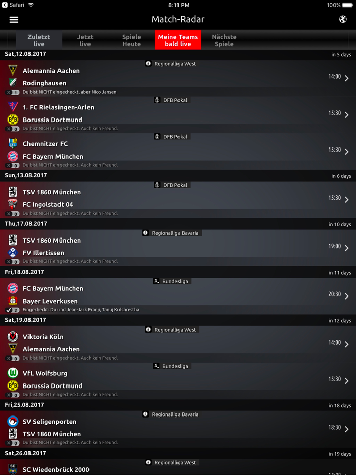 Fantomic - Fussball Liveticker