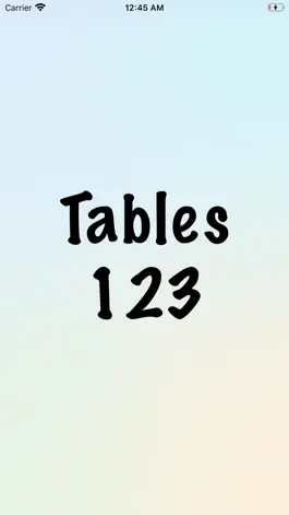 Game screenshot Tables 123 mod apk