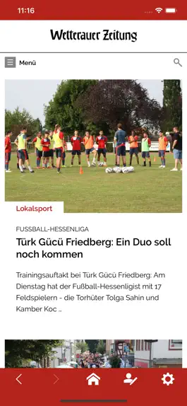 Game screenshot Wetterauer Zeitung News mod apk