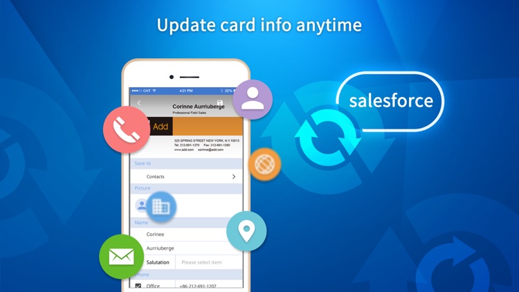 WorldCard for Salesforce screenshot-3