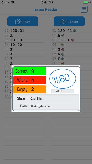 How to cancel & delete Exam Reader-Optical Test Grade from iphone & ipad 1