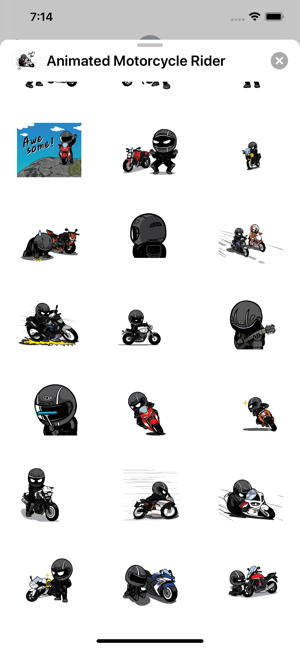 Animated Motorcycle Rider(圖4)-速報App