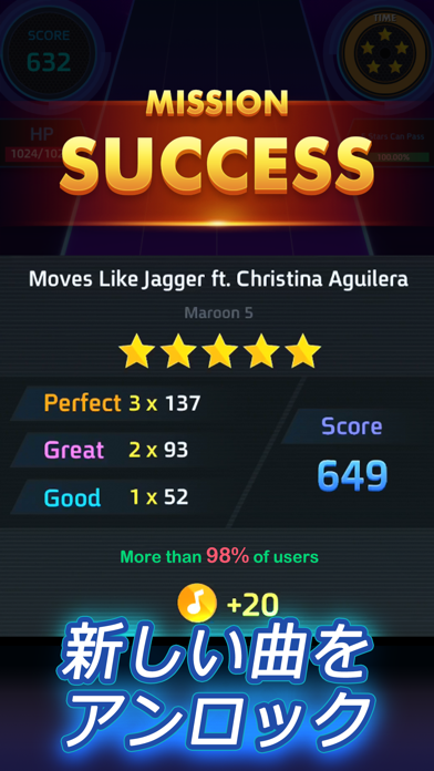 Tap Tap Music-Pop Songs screenshot1