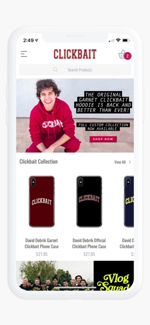 David Dobrik Shop