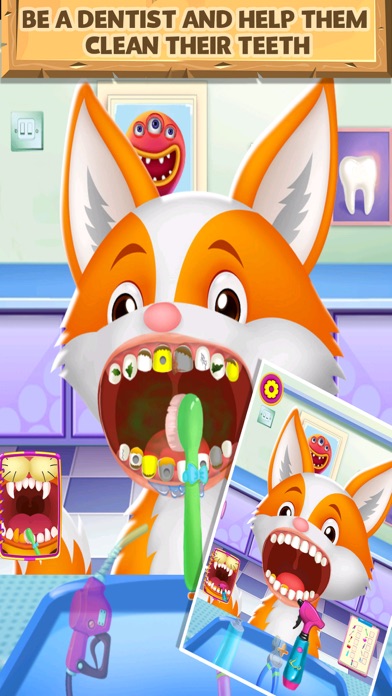 Crazy Animals Dentist Clinic! screenshot 2