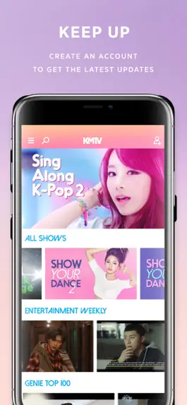 Game screenshot KMTV - Watch K-Pop hack