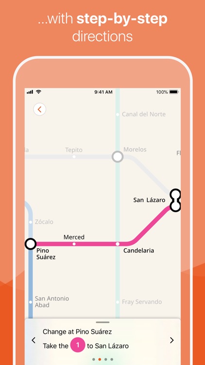 Mexico City Metro Map screenshot-3