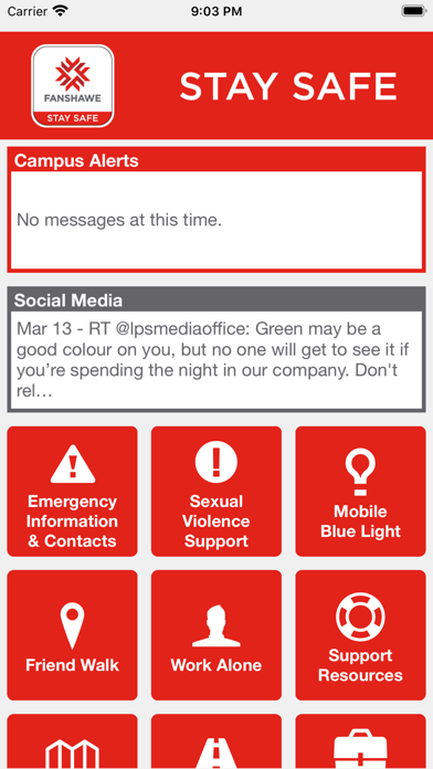 How to cancel & delete Stay Safe - Fanshawe College from iphone & ipad 1