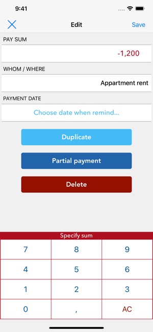 Payment & Expenses Reminder(圖3)-速報App