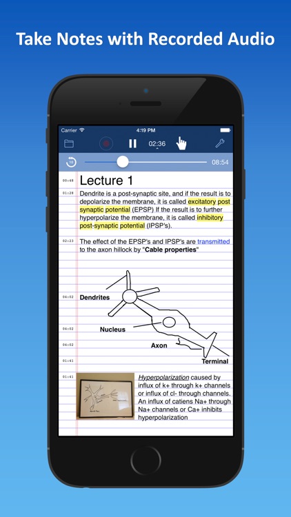 AudioNote™ screenshot-0