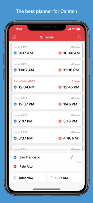 Trip Planner for Caltrain(圖2)-速報App