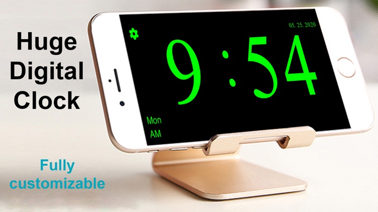Huge Digital Clock screenshot-3